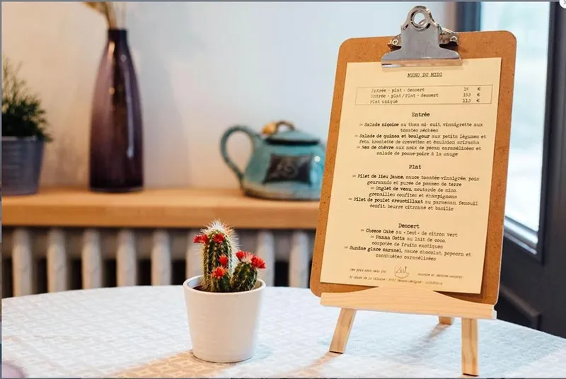 menu 0 of Restaurant Zest