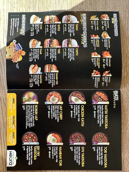 menu 0 of Nobi Nobi Bayonne