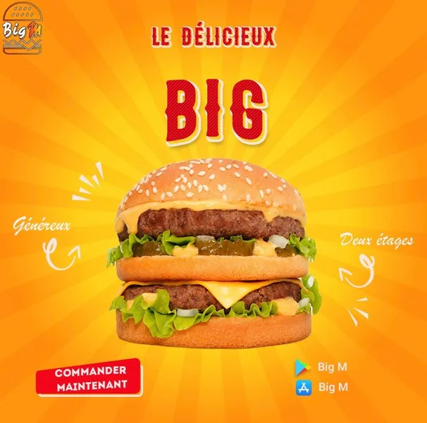 menu 1 of Big M
