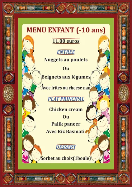 menu 1 of Restaurant Punjabi Dhaba Indien