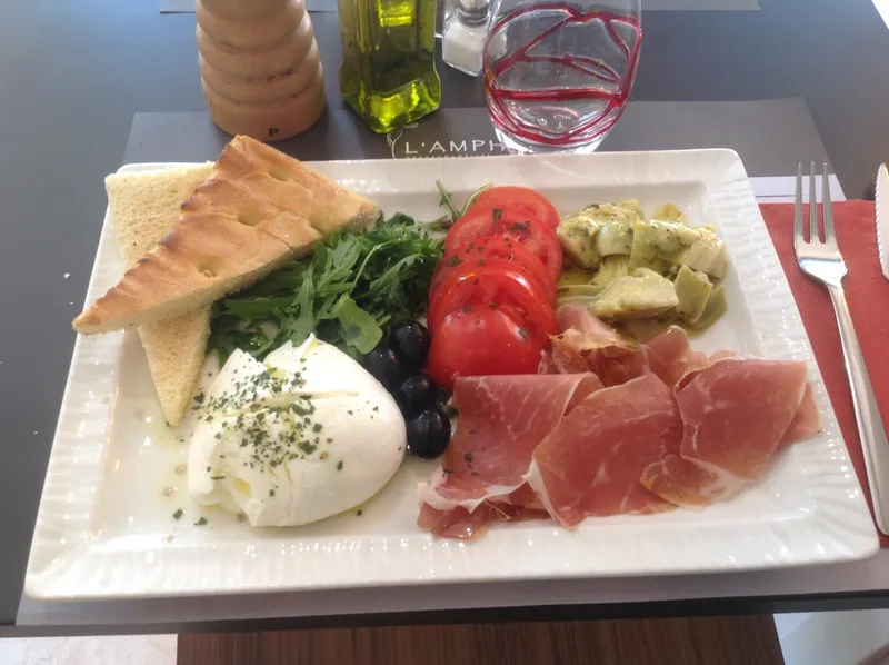 menu 1 of L'Amphora
