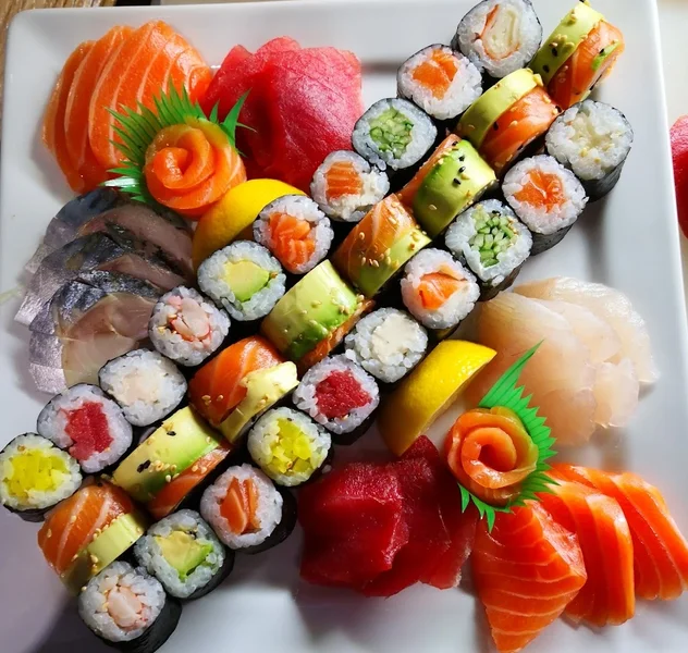 menu 1 of Sunshine Sushi.