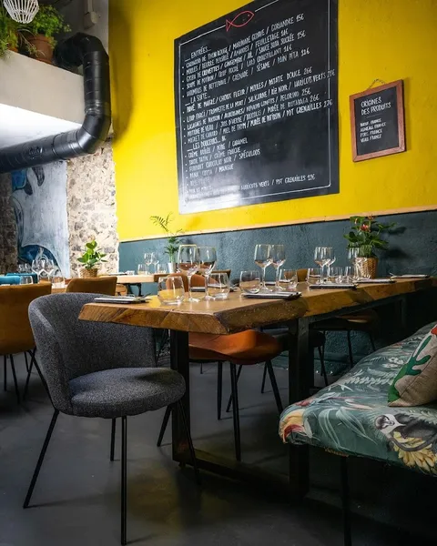 menu 1 of Le poisson rouge Cassis