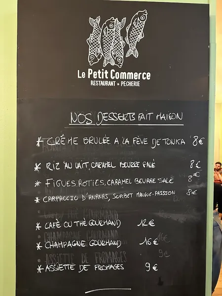 menu 0 of Le Petit Commerce