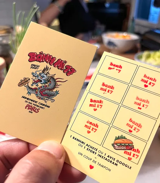 menu 0 of Banh Mi 17