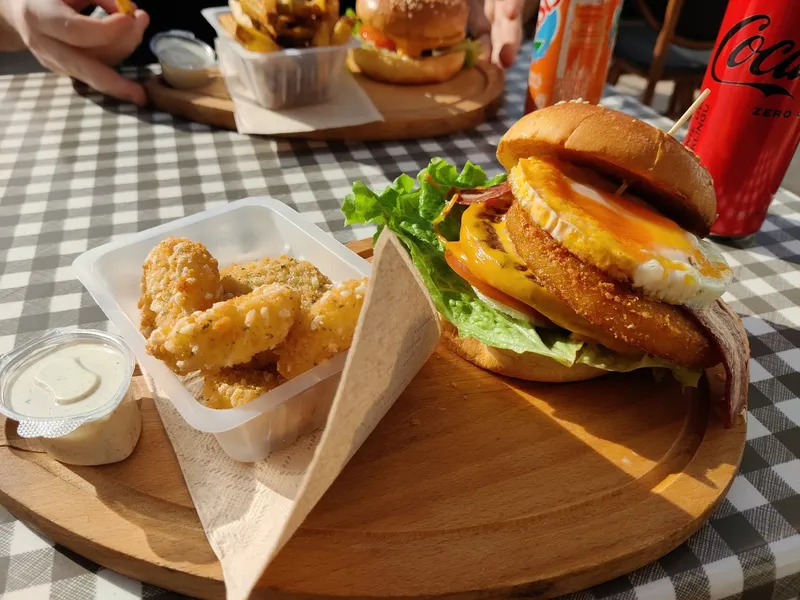 menu 1 of Burger Café