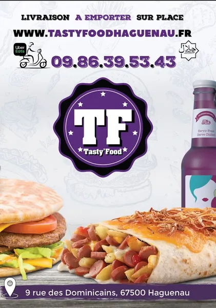 menu 1 of Tasty’Food Haguenau