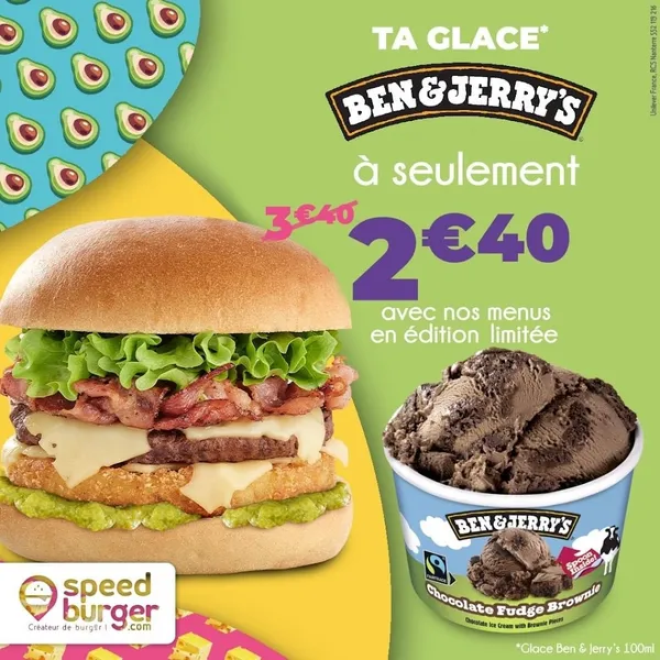 menu 1 of SPEED BURGER HAGUENAU