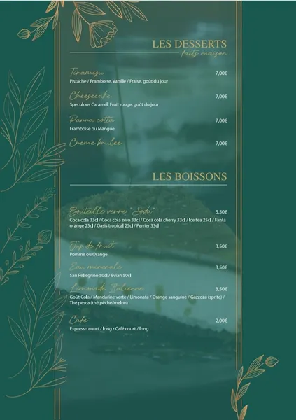 menu 0 of Restaurant Mama' Za - Spécialités Italiennes, Pizza Napolitaine