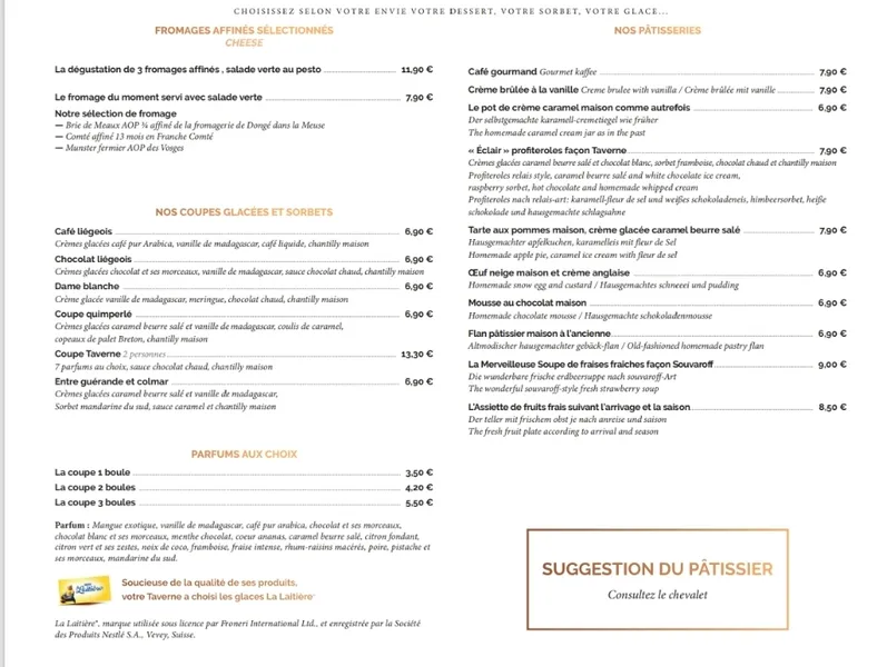 menu 2 of 𝐋𝐚 𝐓𝐚𝐯𝐞𝐫𝐧𝐞 Table de Caractère 𝐌𝐞𝐭𝐳