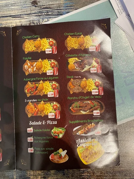 menu 1 of La Pomme Kebab - Ermont