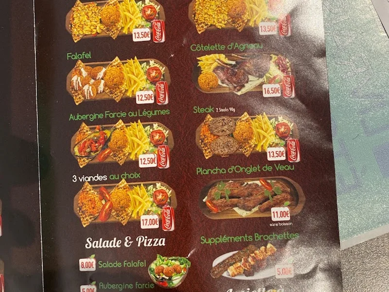 menu 1 of La Pomme Kebab - Ermont