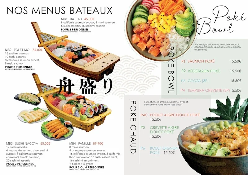 menu 0 of L'insolite Sushi Chauny