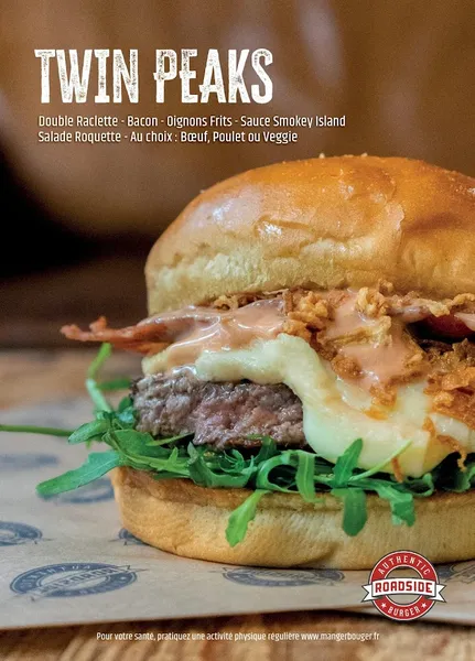 menu 2 of Roadside | Burger Restaurant Nantes