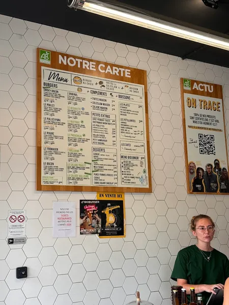 menu 0 of Bioburger