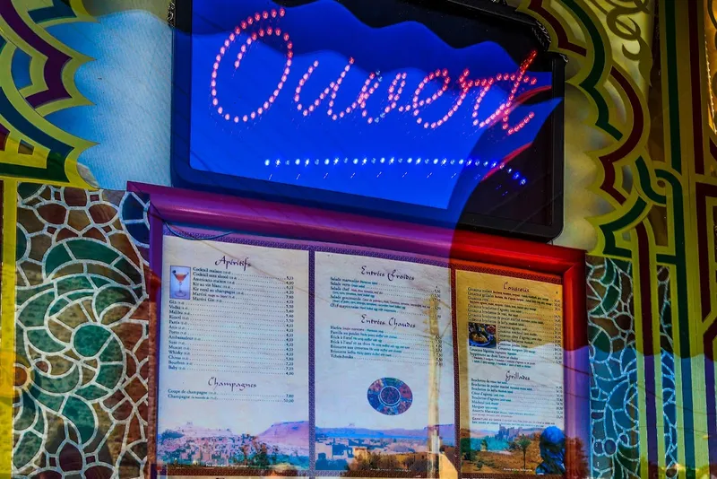 menu 2 of Au Soleil Du Maroc