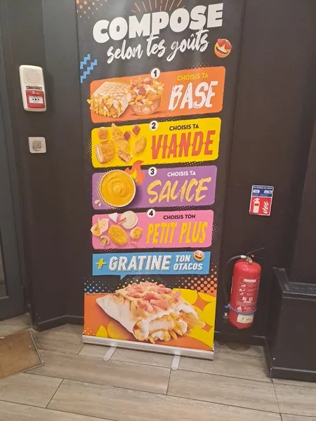 menu 1 of O'tacos