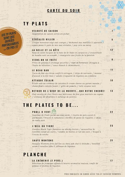 menu 2 of POF