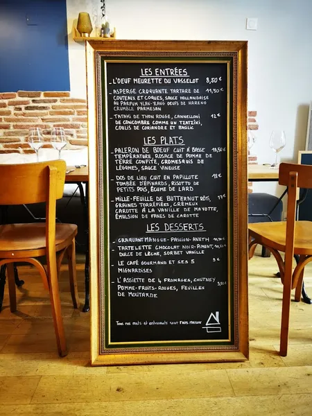 menu 0 of Le Vasselot