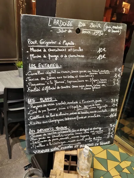 menu 0 of Bistro Les Darons