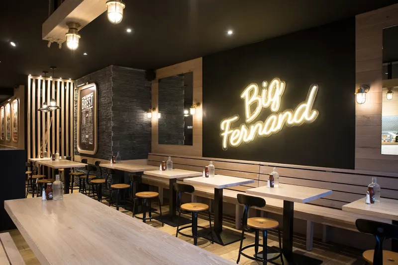 menu 1 of Big Fernand