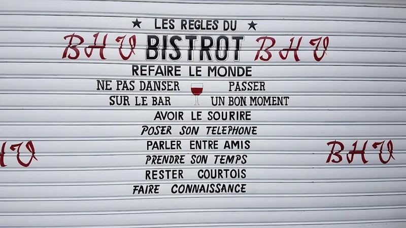 menu 0 of Brasserie de l'Hotel de Ville BHV