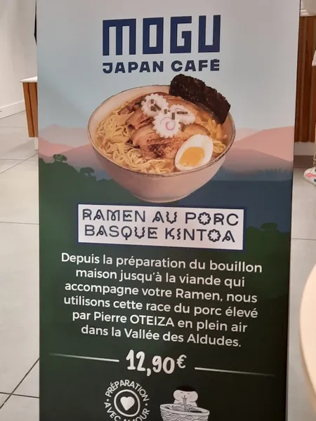 menu 0 of Mogu Japan Cafe