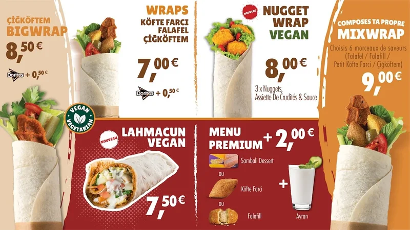 menu 2 of Cigkoftem Dijon