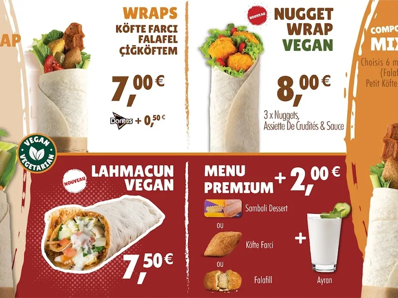 menu 2 of Cigkoftem Dijon