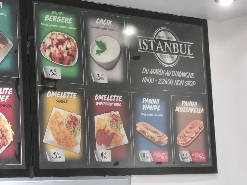 menu 1 of Restaurant Istanbul Chez Arikan
