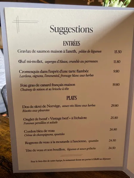 menu 0 of S'Musauer Stuebel