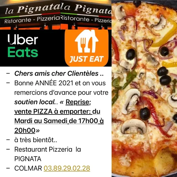 menu 0 of La Pignata