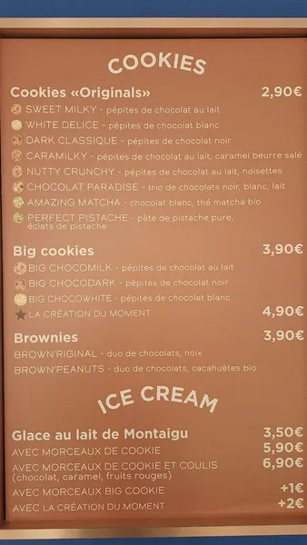 menu 1 of Laura Todd - fine cookies