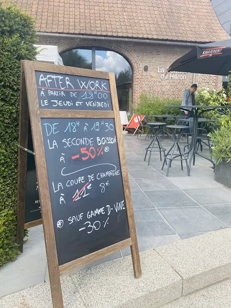 menu 2 of La Terrasse du Héron