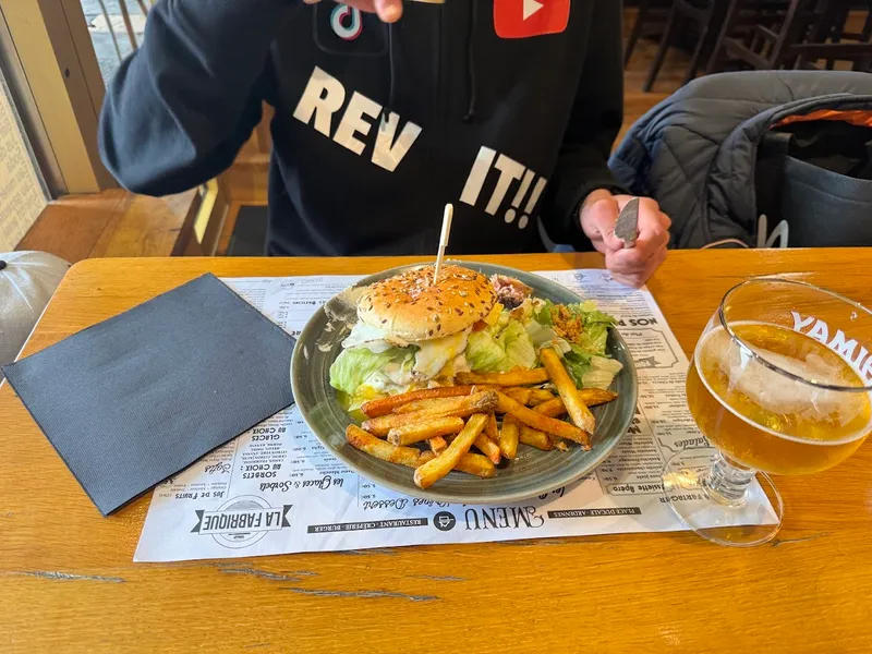 menu 1 of La Fabrique
