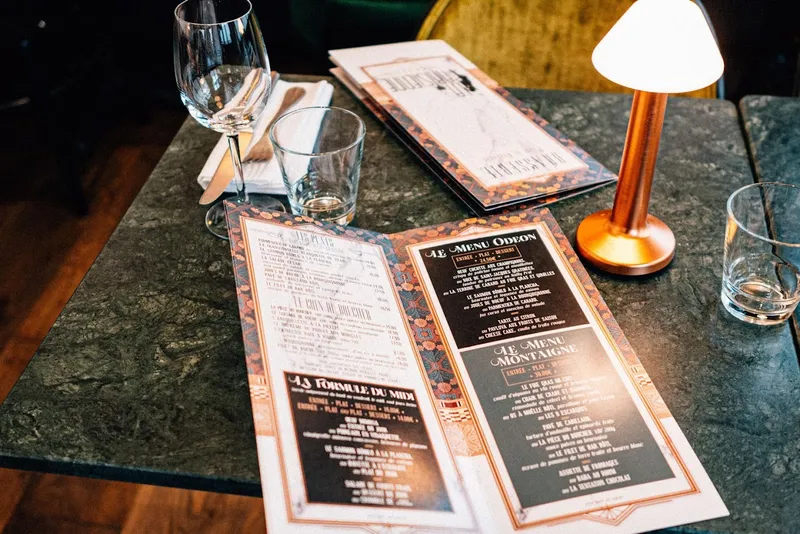 menu 0 of La Parisienne