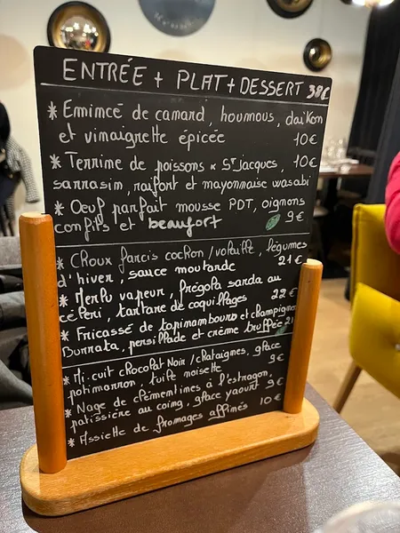 menu 0 of Le Bistrot Des Remparts