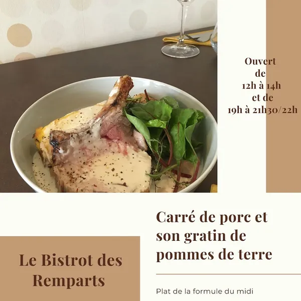 menu 1 of Le Bistrot Des Remparts