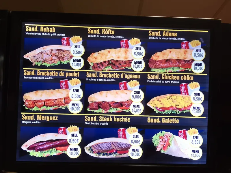 menu 0 of Restaurant Anatolie 🌯🍟