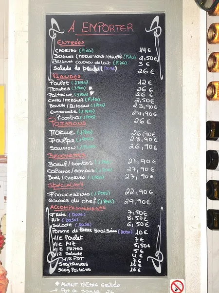 menu 2 of Churrasqueira Leiria