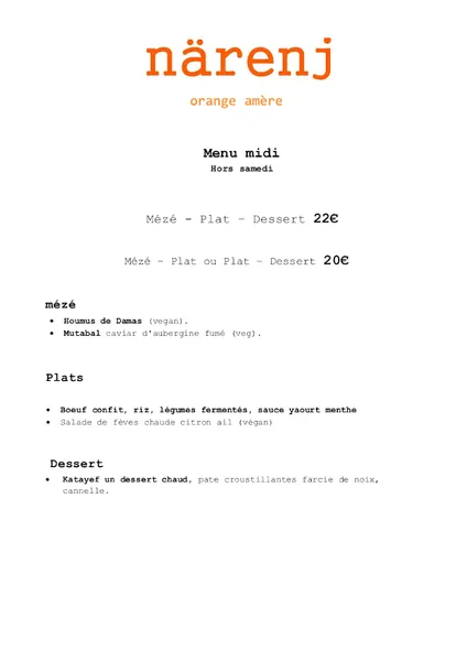 menu 0 of närenj