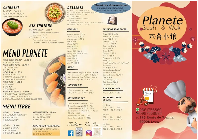 menu 0 of JARDIN Sushi & Wok