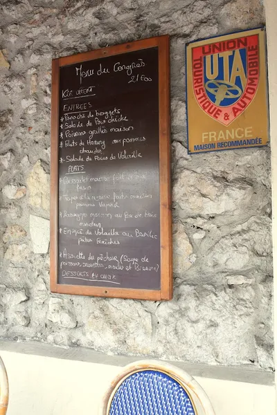 menu 0 of Restaurant Le Congrès