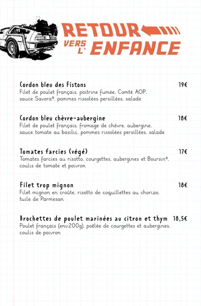 menu 1 of Les Fils À Maman Lyon