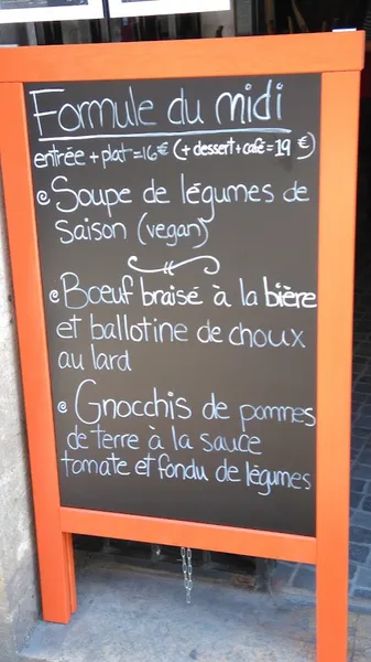 menu 2 of Au Nouveau Monde, Broue-Pub Bio et Québécois
