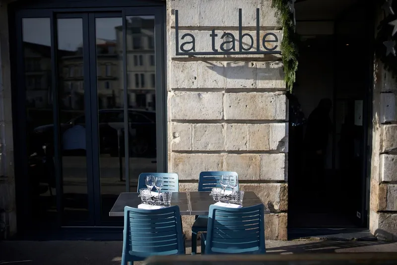 menu 1 of La Table Sébastien Gravé