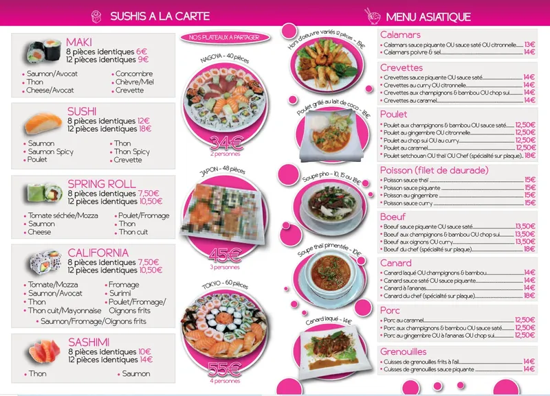 menu 0 of Restaurant Le Vietnam & Sushi-Là