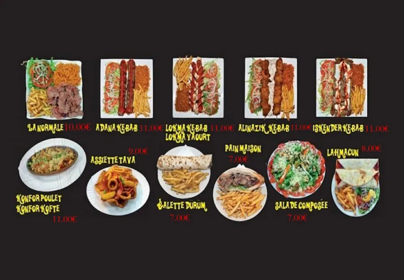 menu 1 of Topkapi Kebab