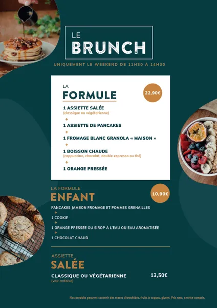 menu 1 of MaxiCoffee Concept Store