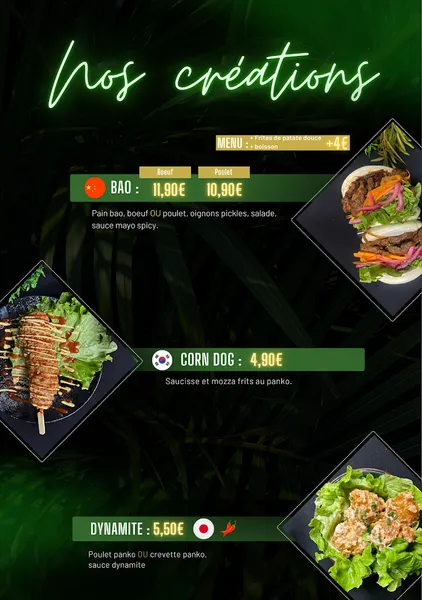 menu 2 of Asian Street